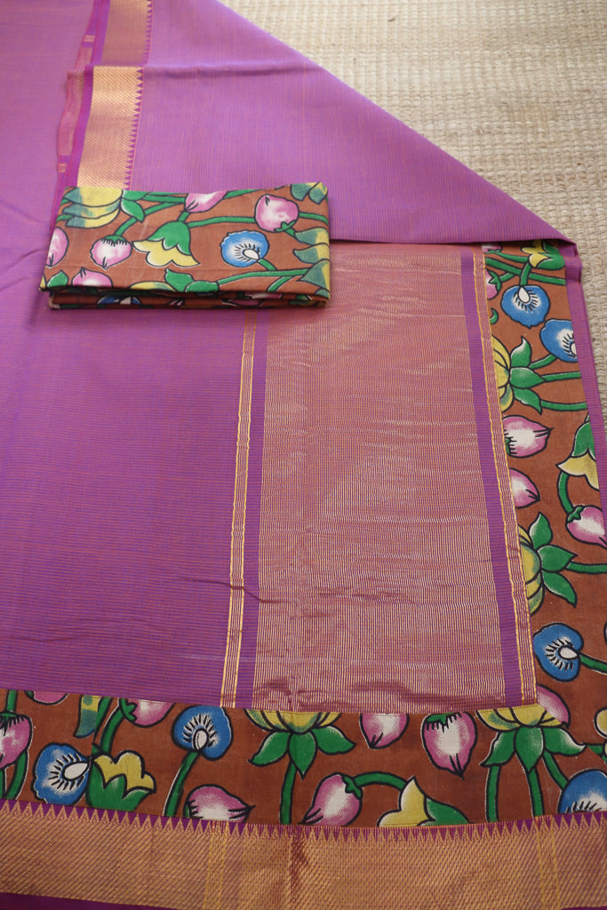 Purple lotus bloom