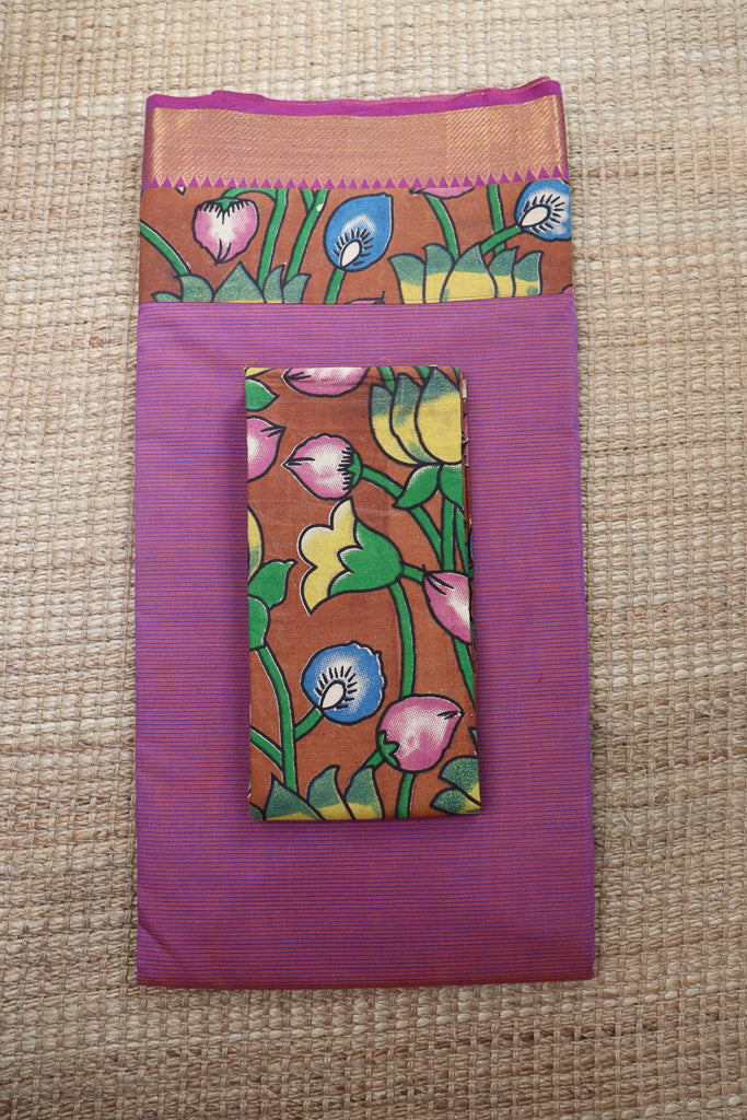 Purple lotus bloom