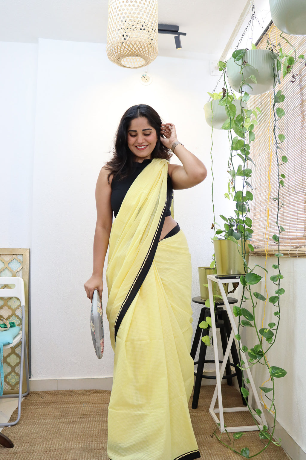 Yellow Black Ribbon