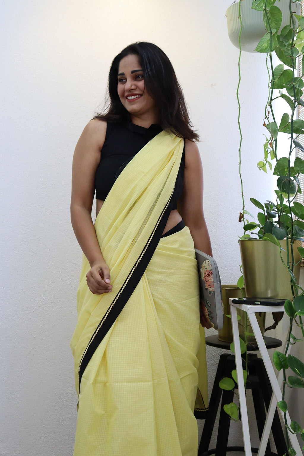 Yellow Black Ribbon