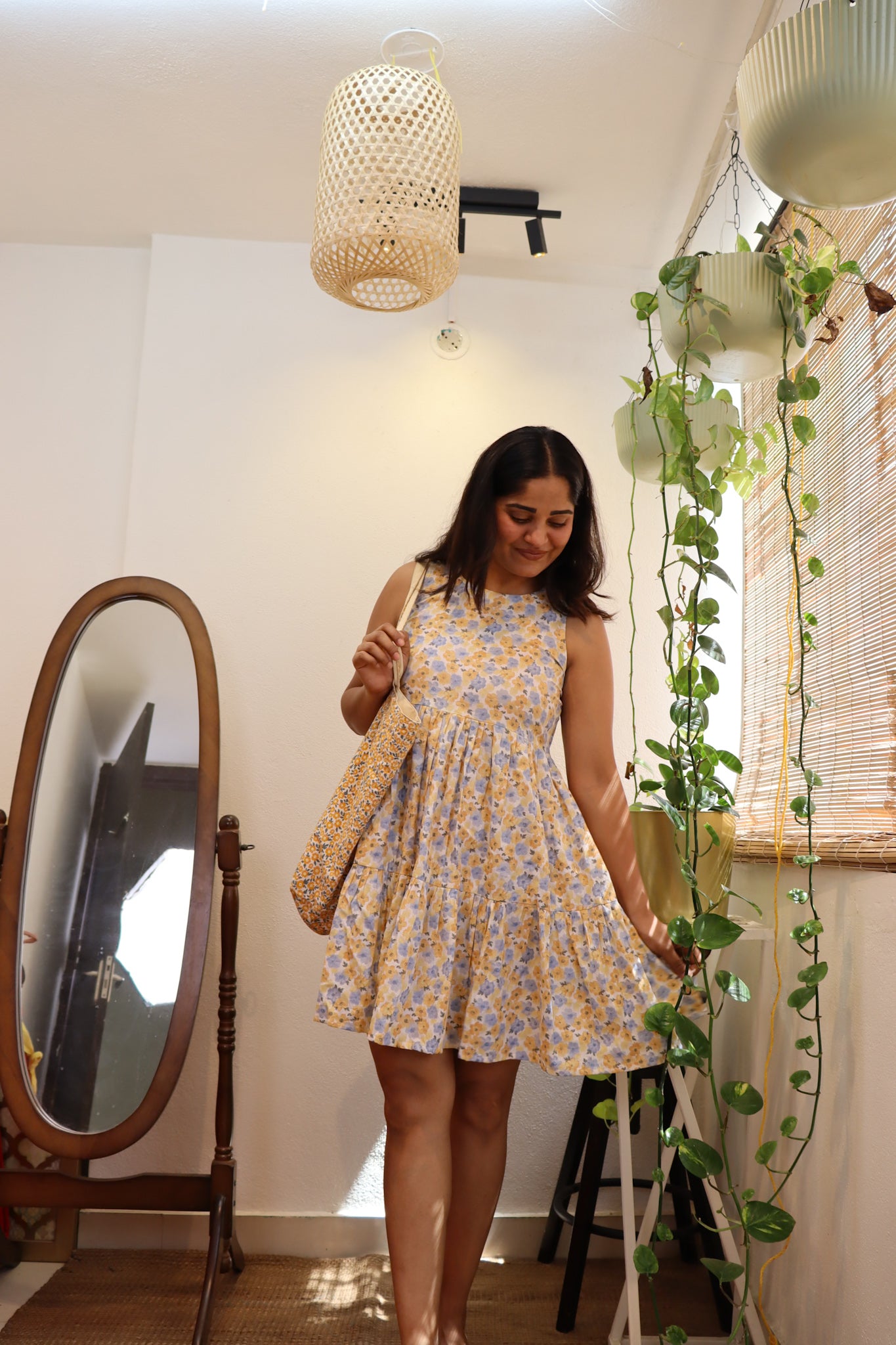 Flex Floral Dress