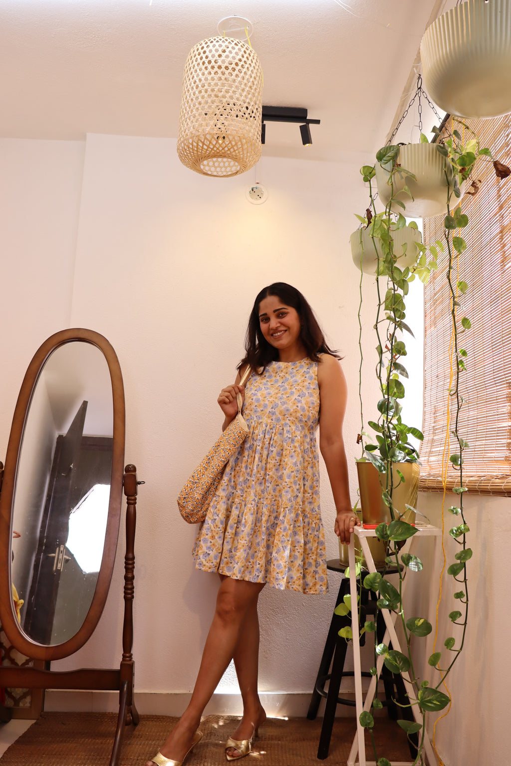 Flex Floral Dress
