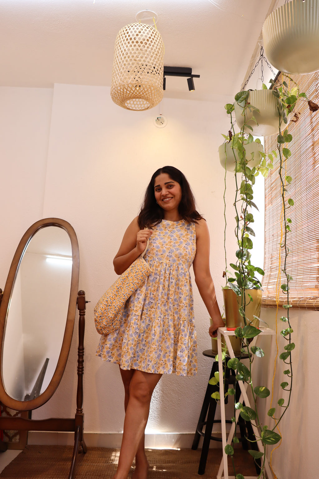 Flex Floral Dress