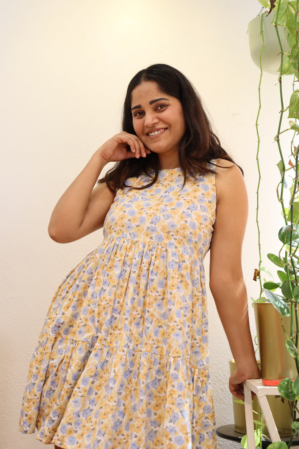 Flex Floral Dress